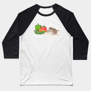 V is for Vole Baseball T-Shirt